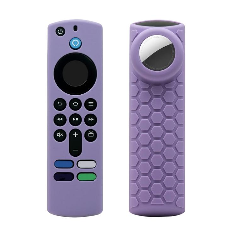2pcs Remote Control Case For Amazon Fire TV Stick 2021 ALEXA 3rd Gen With Airtag Holder