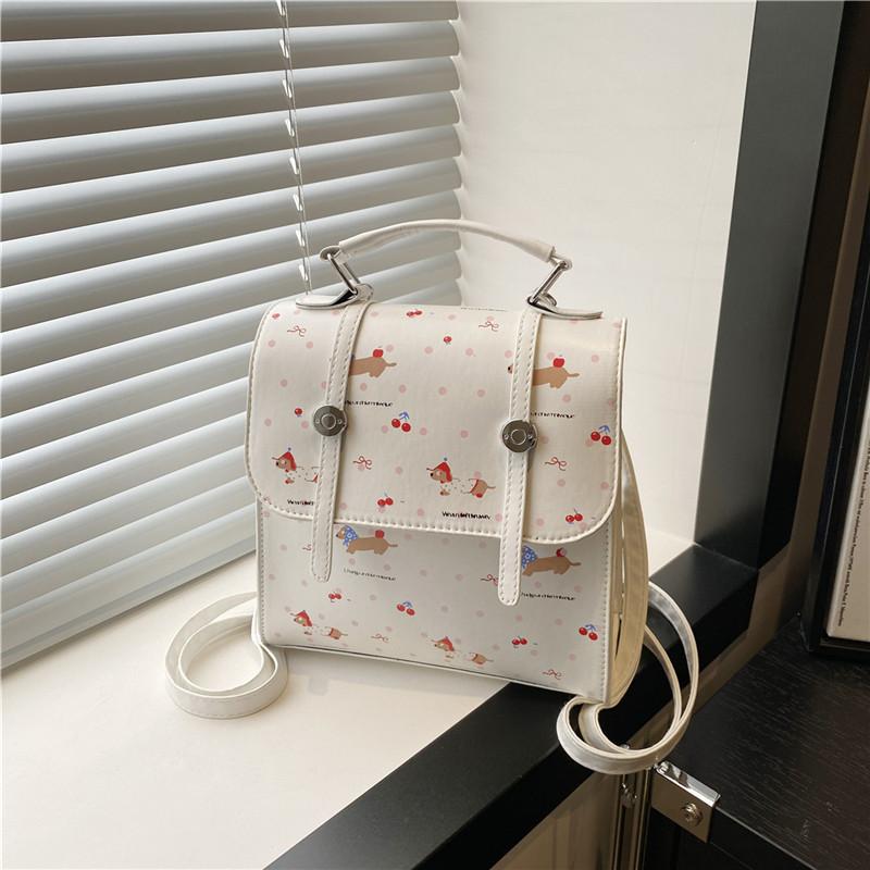 

Премиальный нишевый женский рюкзак, новый универсальный рюкзак, изысканный мини-рюкзак для путешествий белый