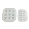 3pcs Heat Resistant Silicone Molds for Cats Paws/Bone Treats Ice Cubes Tray Easy Releases Mould Chocolate Bakewares