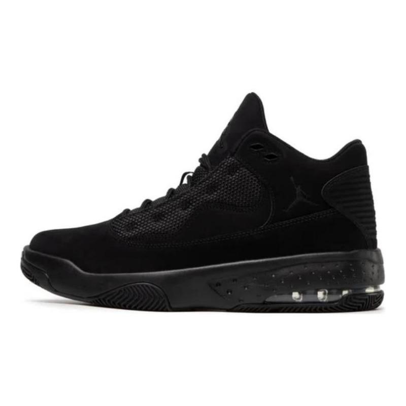 Jordan Max Aura 2 men high-top basketball shoes black CK6636-002 40.5