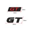 FRL1 Adesivo per Auto 3D Logo GT Emblema Metallico Distintivo Decalcomanie Per 206 207 307 208 2008 RCZ GT Polo Golf 5 7 Passat B5