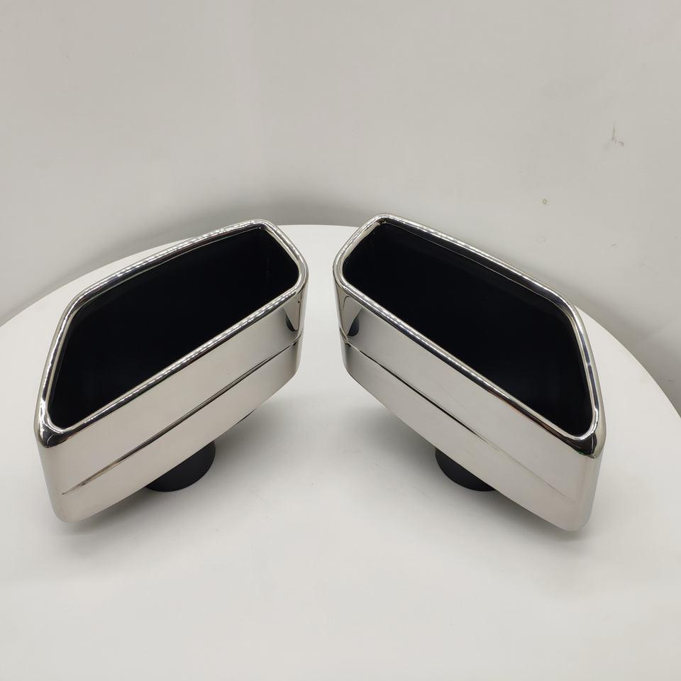 

Compatible 11-16 BMW 5 Series Stainless Steel Exhaust Muffler Tailpipe Cover Car Exhaust Pipe