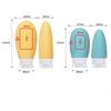 Shampoo Shower Gel Travel Storage Bottle Cosmetics Four-Piece Set Fire Extinguisher Bottles Silicone Storage Bottle