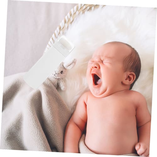 TIDTALEO Portable Baby Powder Puff Bottle, Compact and Portable for Talc Application, Travel and Home Use, Lightweight and Durable, with Soft Puff for