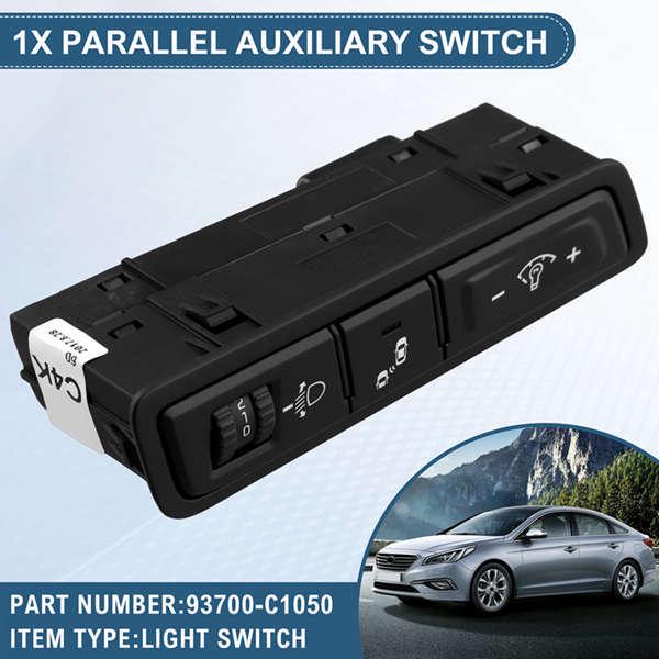 93700C1050: Compatible Hyundai Sonata Auxiliary Instrument Brightness Switch 93700-C1050 None