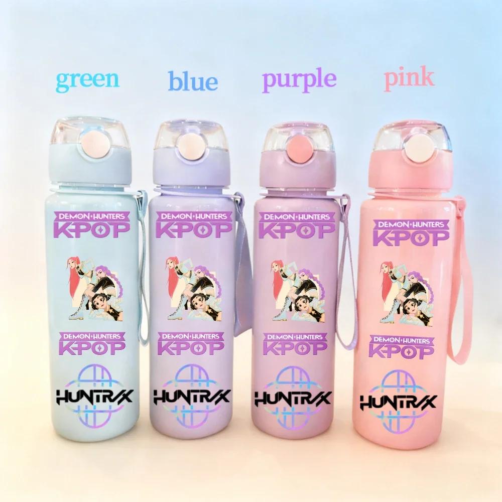 700ML KPOP Devil Hunter Stainless Steel Insulated Mug Anime Cartoon Style Portable Cup Fit designed for Students plus Children