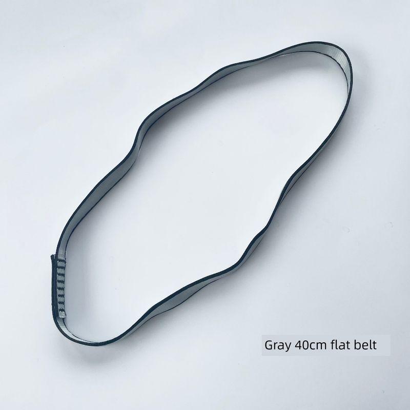 

Widened Thickened Chrysanthemum Rope Extension Strap Bandlet Indoor Hammock Vitality Belt Chrysanthemum Rope Strap Aerial Yoga Accessories Gray 40cm flat belt