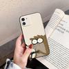R-regular Cartoon Show Phone Case For IPhone 17 Air 16 15 14 13 Pro Max 11 12 Black Silicone Cover