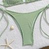 Women's Sexy Plaid  Bikini Two-piece Swimsuit