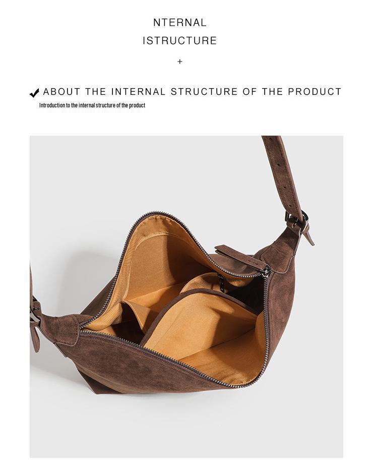 Spring 2025 Versatile High-End Large Capacity Bucket Handbag