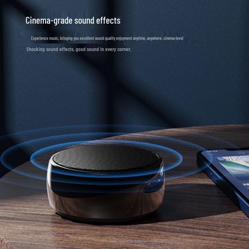 BS01: Compact Bluetooth Speaker for Outdoor Camping, Travel, and Home Use