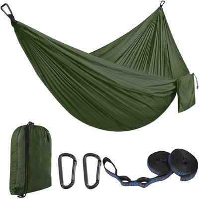 Outdoor Nylon Fallschirm Tuch Hängen Bett Einzel Doppel Camping Reiten Indoor Freizeit Schaukel Hängen Stuhl