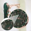 Double Sided Wall Clock Home Decor Gift Timepiece Hanging for Station Living Room Party Patio
