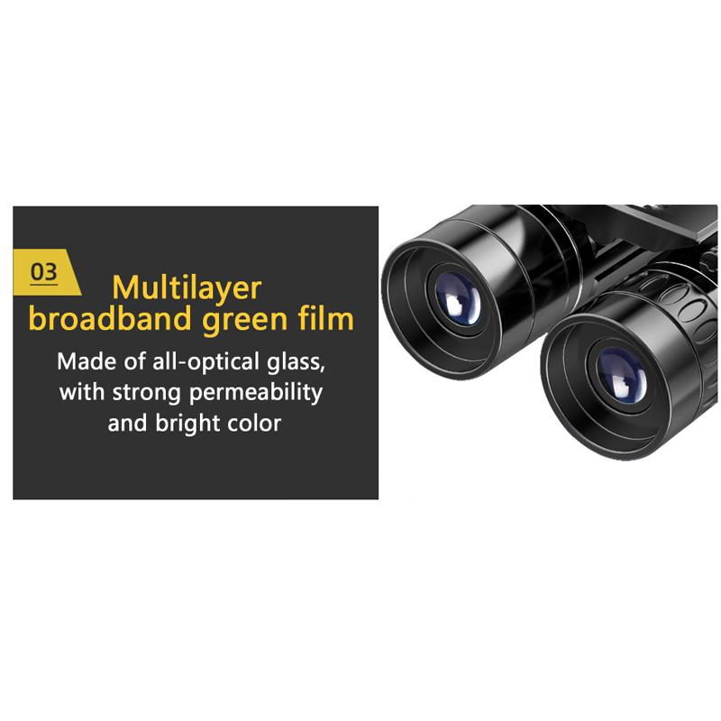 Binocolo con Zoom compatto 8x21 a lungo raggio 1000m ... - Alibaba