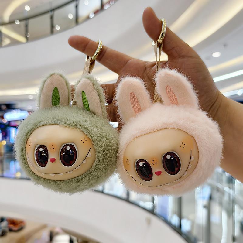Grenseoverskridende Hot Selling Labubu Plysjanheng med Kreative og Særpregede Labubu Plysjleker og Vinyldukke-dekorasjoner