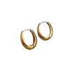 Geometric Pearl Earrings: Light Luxury & Niche High-End Accessories