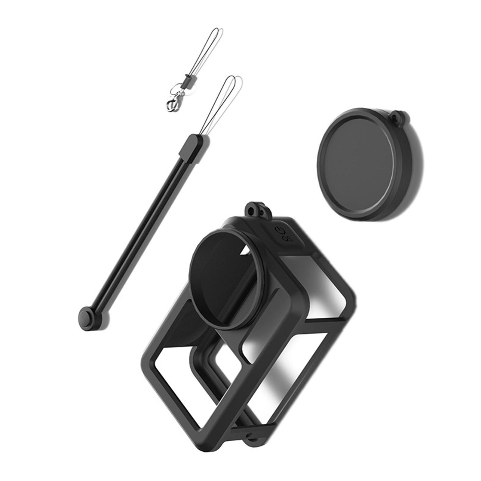 

Silicone Shell and Lens Guard for Action 5Pro Camera Sleeve Offer Scratch Resistance and Comfort Mount Freely Shell 1