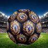 Chelsea F.C. Aufdruck Größe 5 Fußball, PU Abriebfester Fußball für Spieltraining und tägliches Üben, Geburtstagsgeschenk für Fußballfans