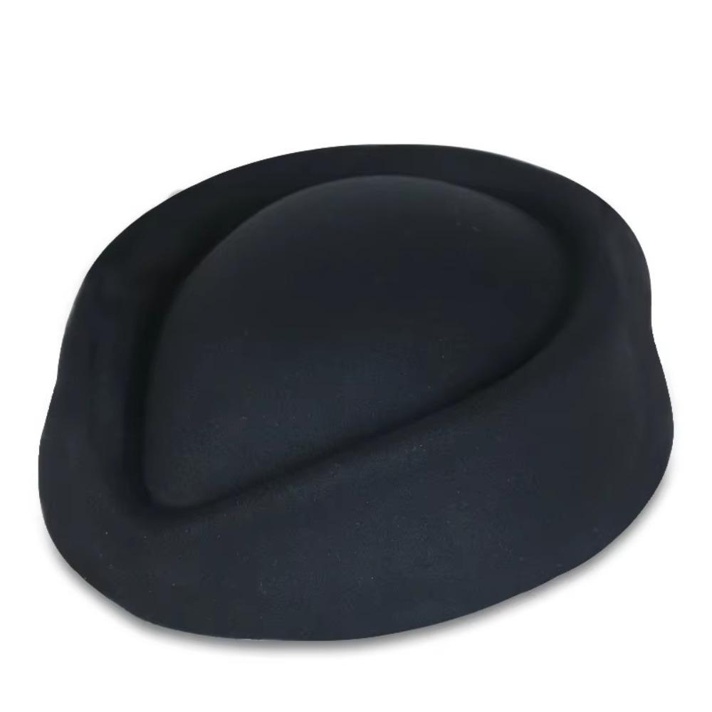 British Retro Top Hats Formal Felt Beret New Flight Attendant Hat for Party