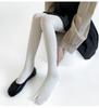 Japanese Kimono Pure Cotton White Thigh High Socks Cosplay Girls Two Fingers Socka Long/short Tube Split Toe Socks Stay Ups