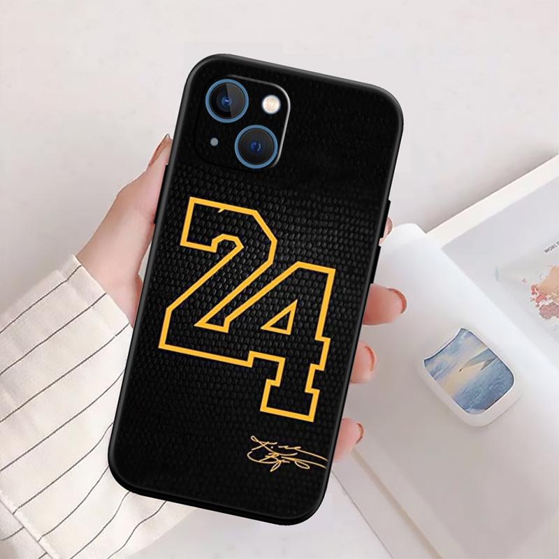 

RP44 K-Kobes Basketball Star New High-End Shell Phone Case for iPhone SE X XS XR 16E 17 11 Pro Max 8 7 6 6s Plus Air iPhone 16e