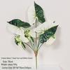 Nordic 7-Leaf Artificial Plant Decor Bundle for Indoor Living Room