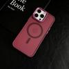 Magnetic Luxury Matte Translucent Armor Shockproof Case For iPhone 16 15 14 13 12 11 Pro Max Plus Magsafe Wireless Charge Cover