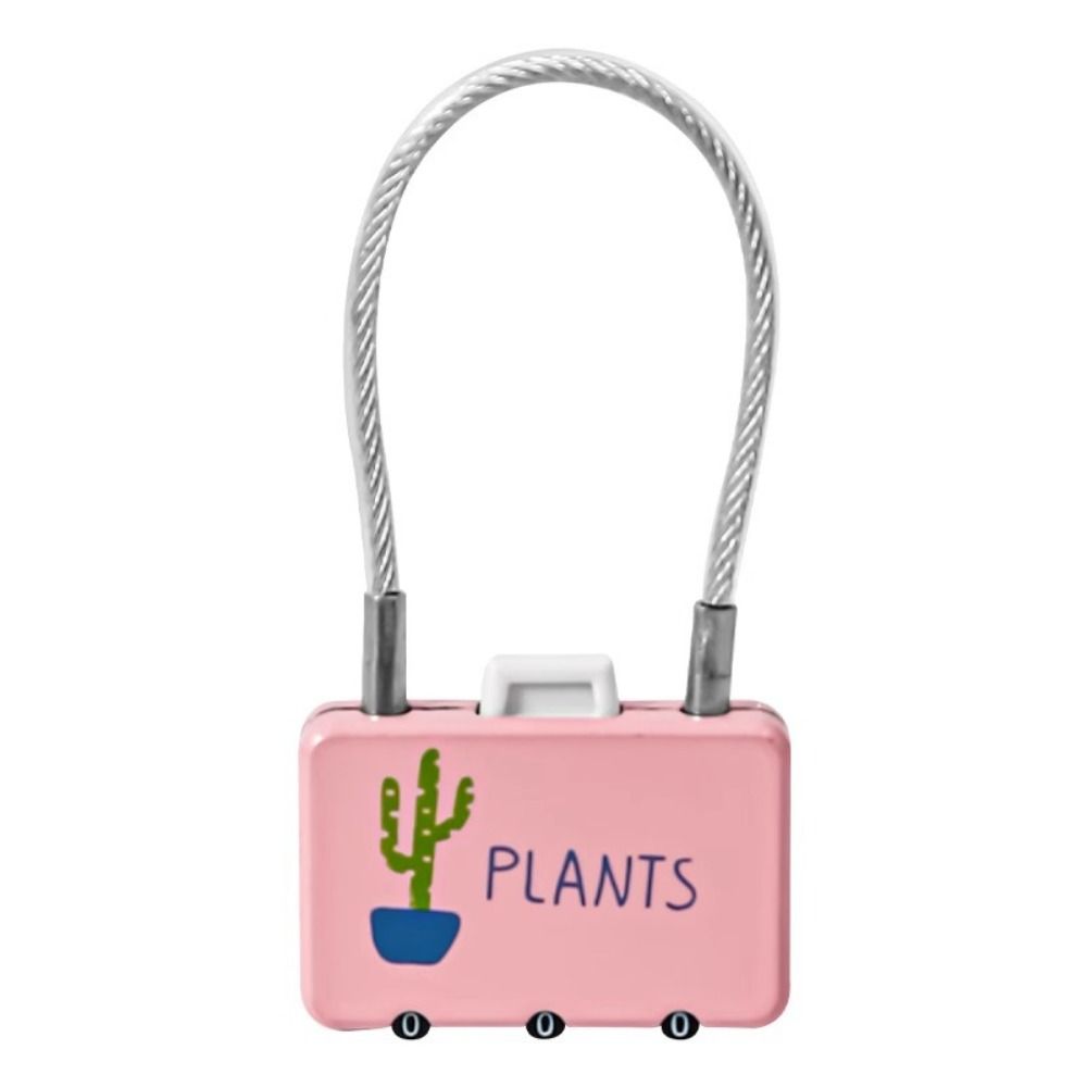 

Mini Password Lock Creative Suitcase Lock Durable Padlock Trunk