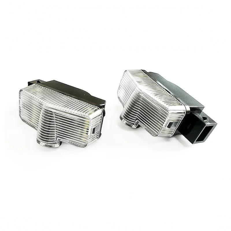 YJXH1 2Pcs Led Car Door Light Logo Projector Lamps For Skoda Octavia A7 2015 -2022 Kodiaq 2016-2021 karoq Yeti 2012-2017 Accessories
