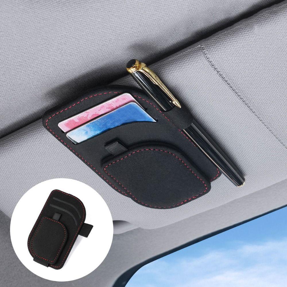 Creative Magnetic Car Eyeglass Clips Magnetic Clip Car Sunglasses Holder Vehicle Accessory