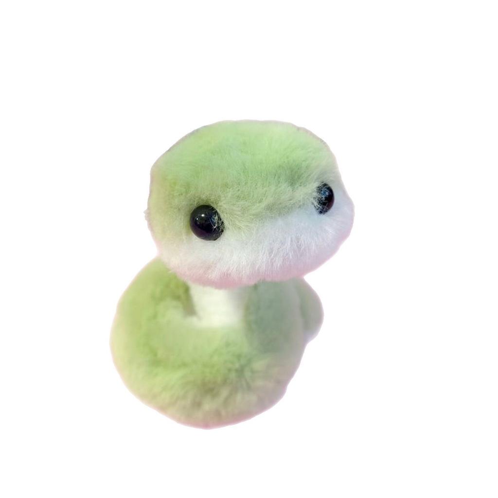 Mini Snake Plush Toy - Quirky Soft Doll For Girls, Whimsical Children'S Mascot & Decorative Plushie