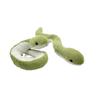 Wrap Around Arm Snake Stuffed Plush Doll Plush Green Snake Animal Doll  Car Decor