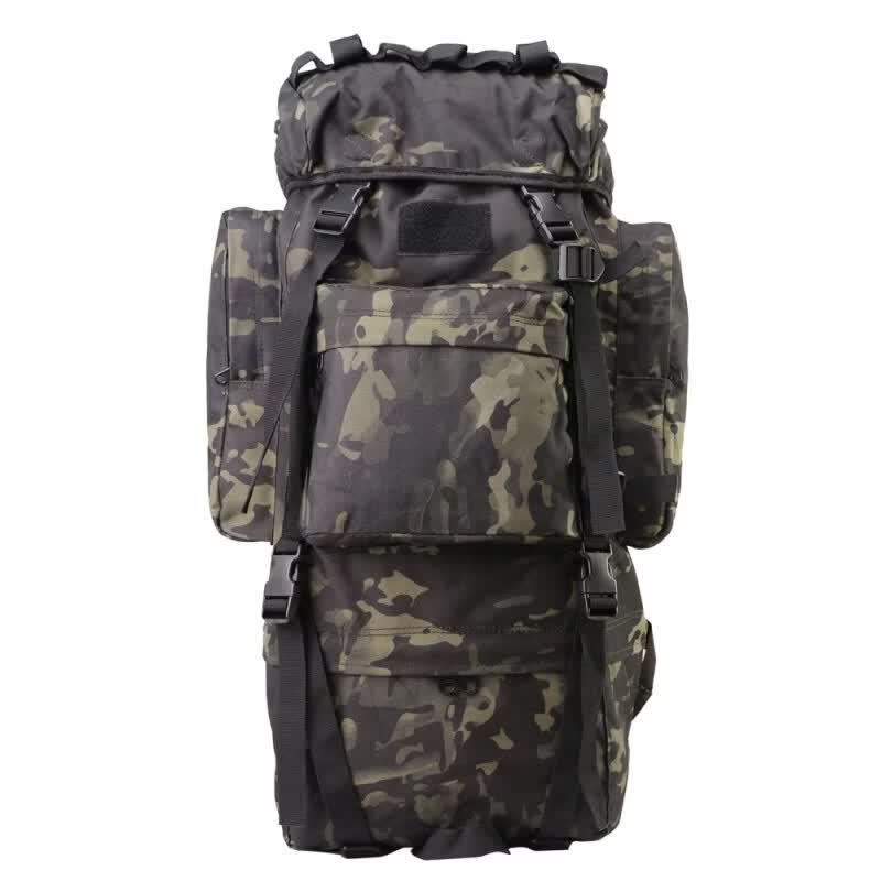 SHISHI 100L Large Capacity Tactical Hiking Backpack