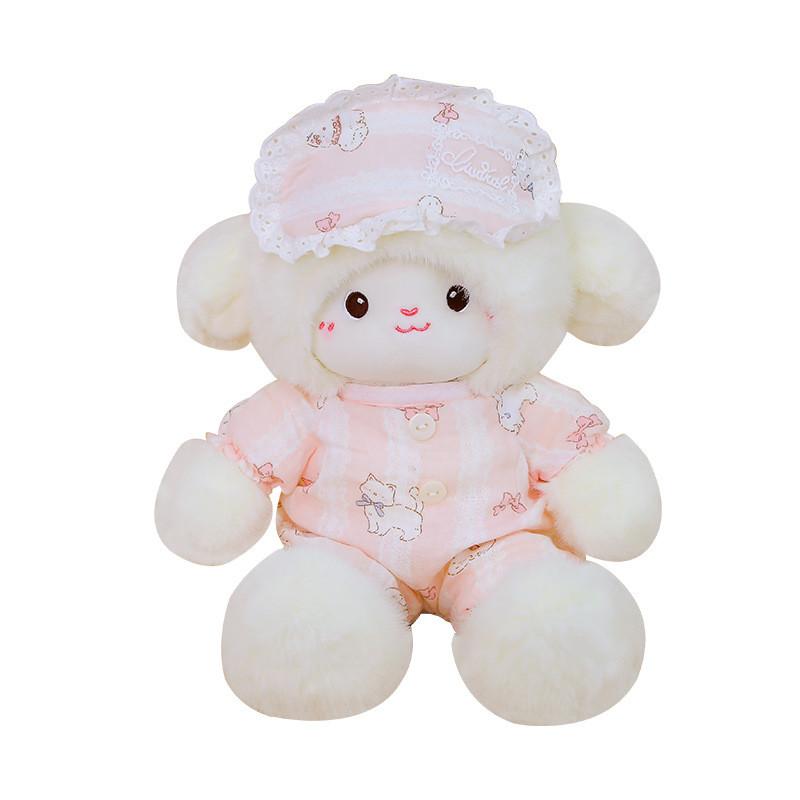 Wear Pajamas Sleep Plush Toy With Foam Beads For Kids Bedtime Gift