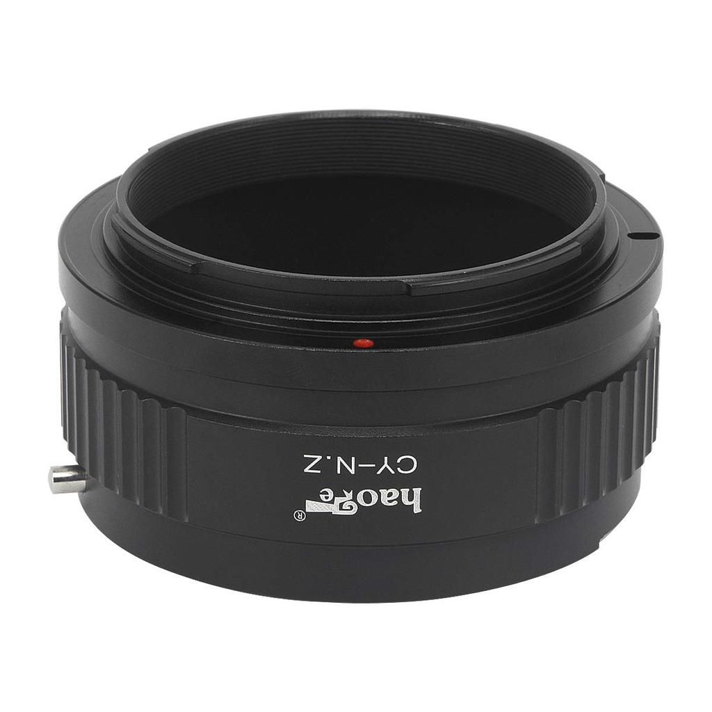 Haoge Manual Lens Mount Adapter for CY Mount Lens to Nikon Z Mount Cameras Contax/Yashica C/Y (Z6, Z7, etc.)