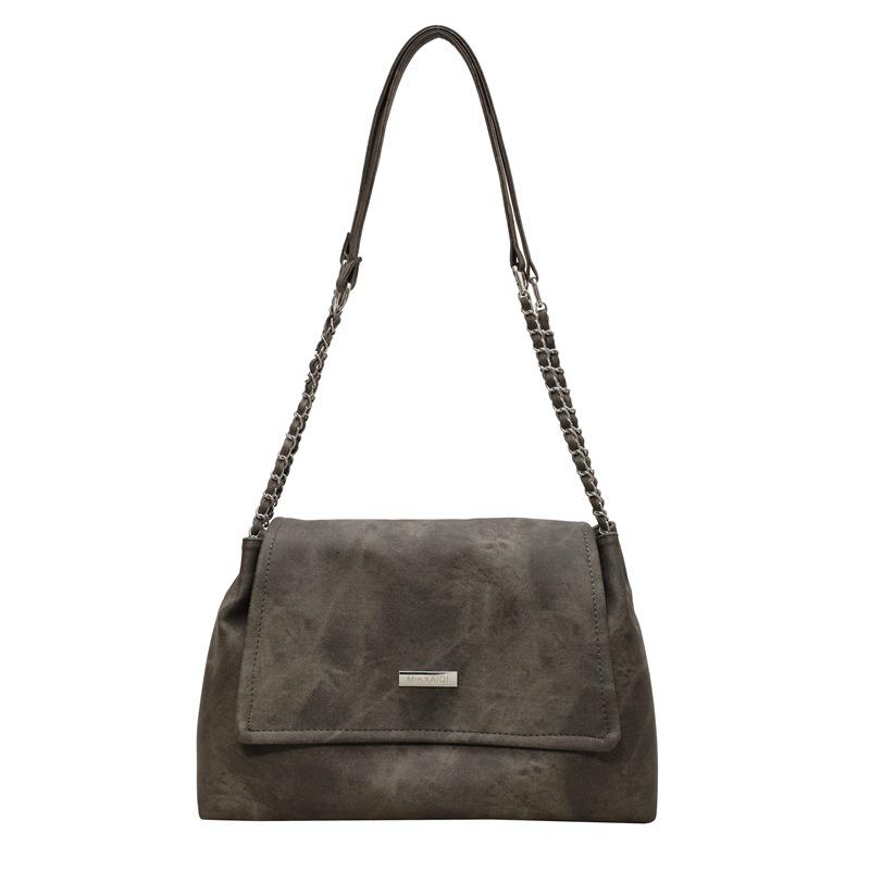 Retro fashion casual commuter chain underarm bag women's new simple large-capacity shoulder bag messenger bag