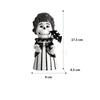 Resin Handicrafts Cartoon Skeleton Character Sculpture Suit Gentleman Bat Halloween Statue Decorative Figurines Home Decoration