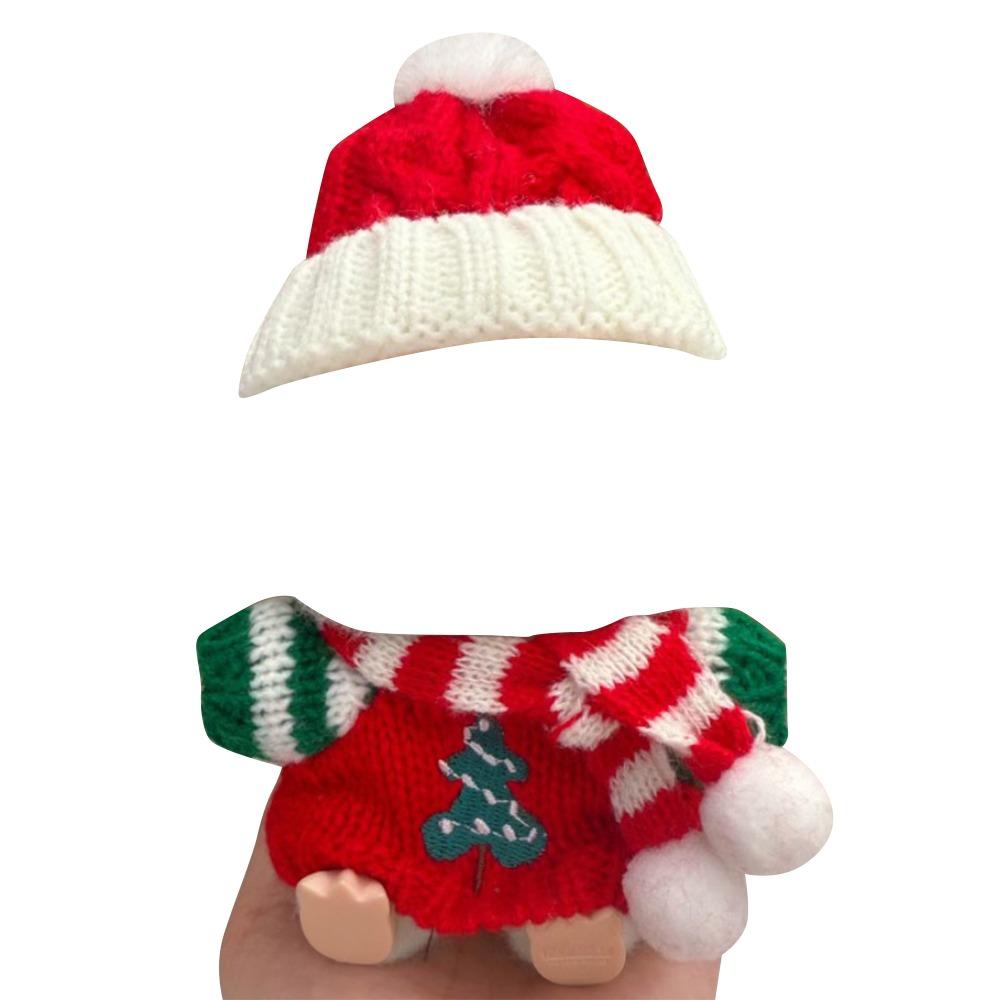 Scarf Christmas Attire Red Color Deer Costume New Skirt Overalls  Festive Occasions