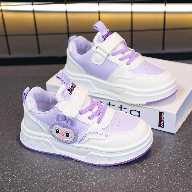 

2025 autumn new children s sports shoes girls comfortable breathable casual running shoes girls students cartoon board shoes 26