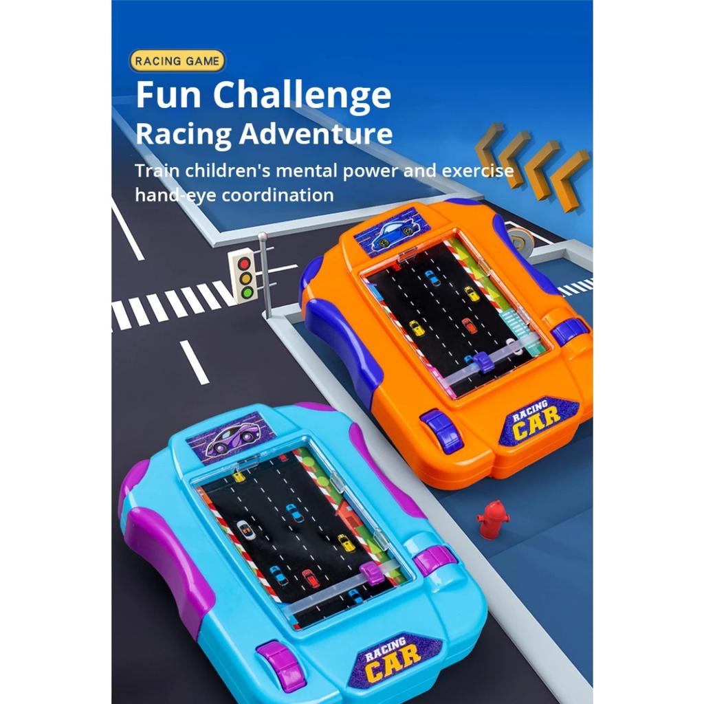 Non-electric Model Race Car Game Kids Racing Through Adventure Palm Game Toys Simulate Driving Car Toy