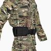 TRIWONDER Tactical Airsoft Belt with Molle for and DIY Belt, Belt, One-Touch System, Airsoft, Military, Work, Outdoors, (01 Black)
