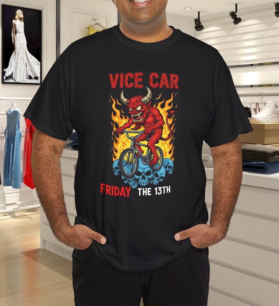 

Halloween vintage Vice Car T-Shirt L