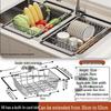 TLXT Telescopic 304 Stainless Steel Drain Basket