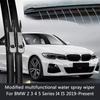 Modificação de Carro Borrifador de Água para Para-brisa Limpador para BMW Série 2 3 4 5 I4 I5 2019-2027 Limpador de Braço Úmido Automotivo Acessório Externo