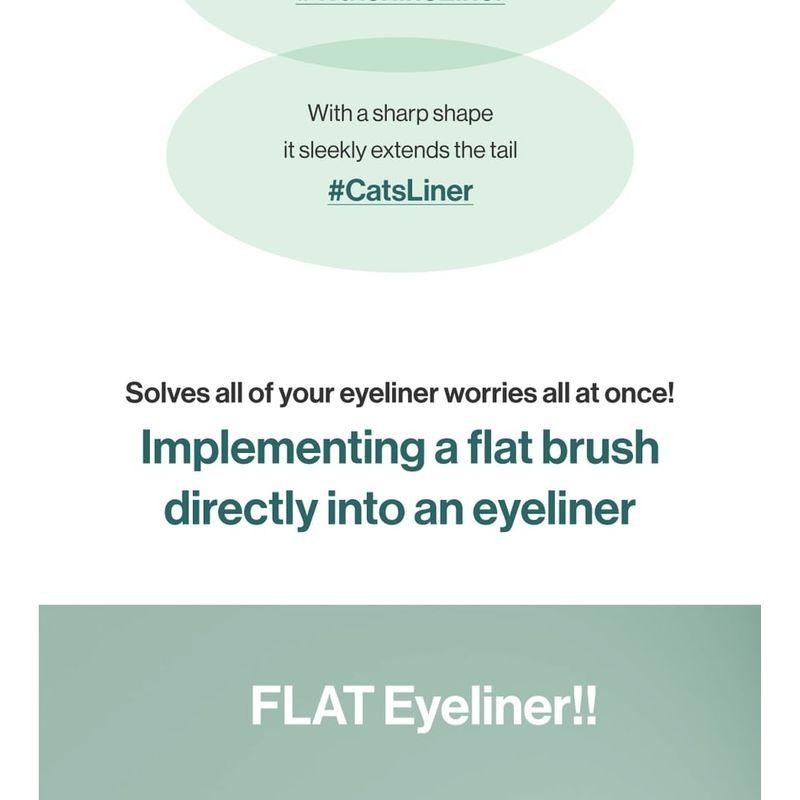 UNLEASHIA - Easy Glide Flat Eyeliner - 2 Colors