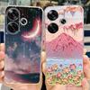 For Xiaomi Poco F6 Case Redmi Turbo3 New Fashion Painted Cover Soft Slim Phone Cases For Xiaomi Redmi Turbo 3 Poco F6 F 6 Bumper