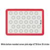 Coffee Silicone Baking Mat: 0.7mm Thick, Heat-Resistant, Platinum Silicone for Baking and Kneading