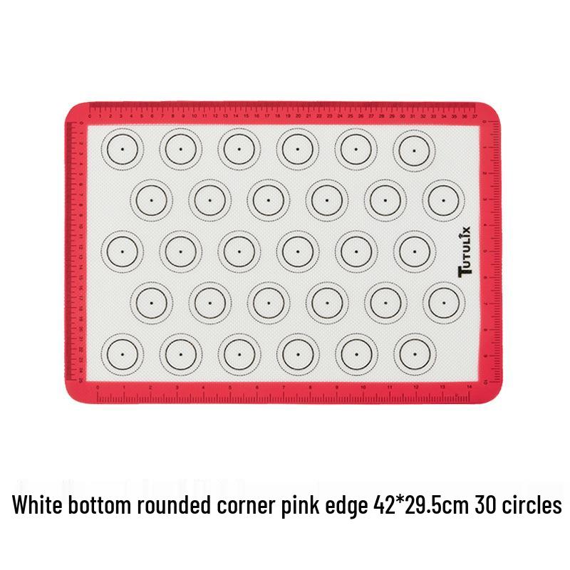 Coffee Silicone Baking Mat: 0.7mm Thick, Heat-Resistant, Platinum Silicone for Baking and Kneading