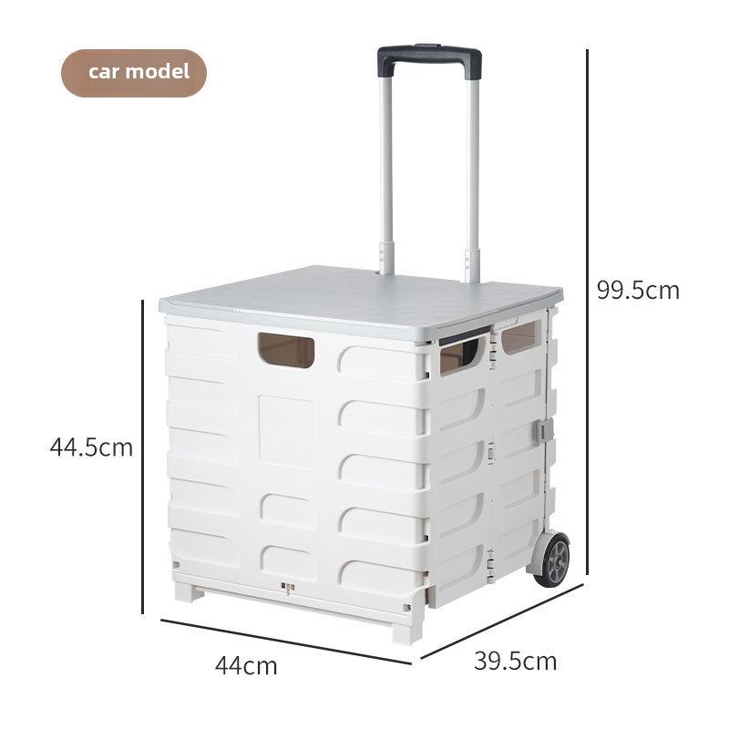 Japanese Style Large Outdoor Folding Wooden Storage Box with Cover