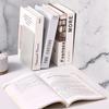 1pcs Simple Ins Wind Book Stand L-shaped Desktop Stand Student Book Block Large Thickened Storage Rack Stationery